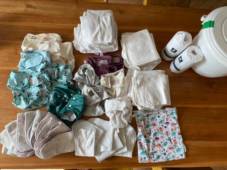 Wasbare luier pakket, Kinderen en Baby's, Babykleding | Baby-kledingpakketten, Gebruikt, Ophalen of Verzenden