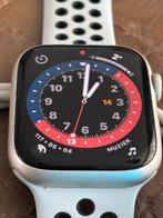 Apple Watch Series 7 GPS + Cellular, Sieraden, Tassen en Uiterlijk, Smartwatches, IOS, Ophalen of Verzenden, Waterdicht, Zilver