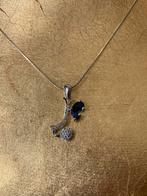 Saffier topaas hanger beschermt inzicht wijsheid geluk magie, Blauw, Nieuw, Ophalen of Verzenden, Met edelsteen