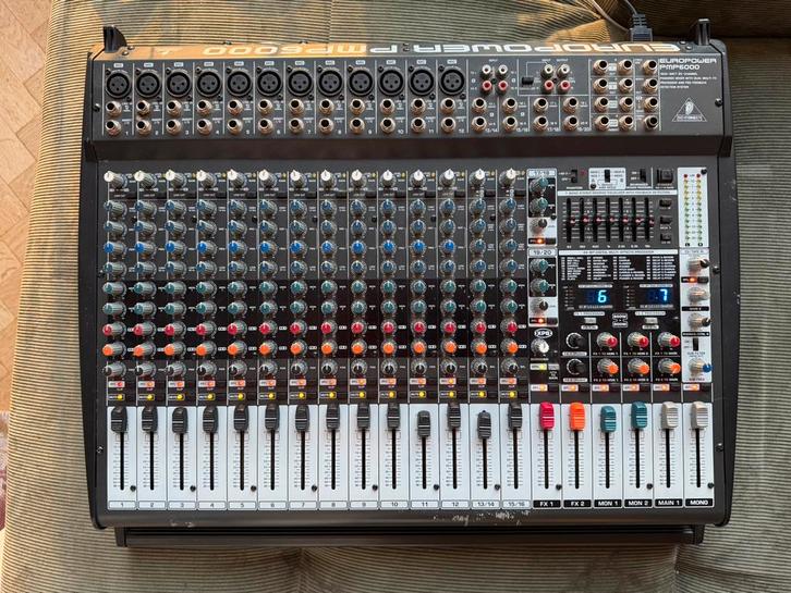 Behringer PMP6000, Muziek en Instrumenten, Mengpanelen, Zo goed als nieuw, Ophalen