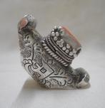 Zilveren antieke zeer royale ring maat 17 nr.873, Verzenden, Zilver, Ring