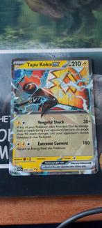 tapu koko ex paradox rift pokemon kaart, Ophalen of Verzenden, Zo goed als nieuw, Booster