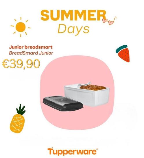 Tupperware BreadSmart Junior, Huis en Inrichting, Keuken | Tupperware, Nieuw, Wit, Ophalen of Verzenden