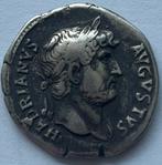 Romeinse Denarius Hadrianus - COS III (Toned VF), Ophalen of Verzenden, Italië, Losse munt, Zilver