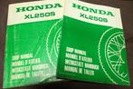 Honda XL250S 1978 1981 motorcycle shop manual handbuch xl250, Ophalen of Verzenden, Honda