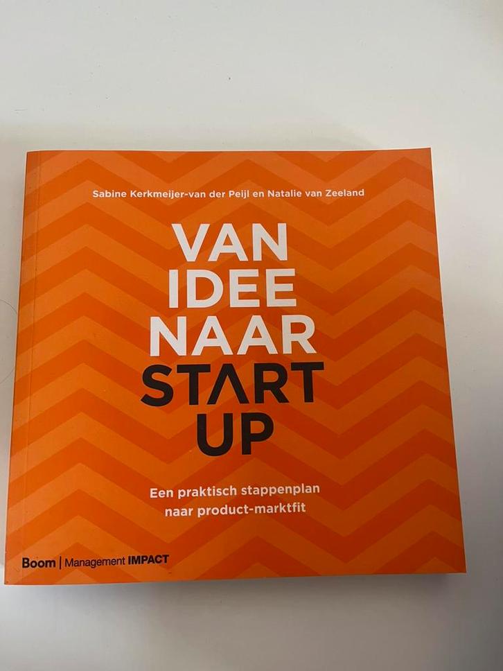 Natalie van Zeeland - Van idee naar start-up, Boeken, Wetenschap, Zo goed als nieuw, Sociale wetenschap, Ophalen of Verzenden