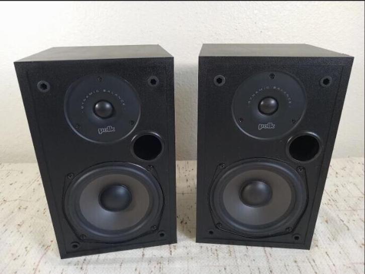 Polk Audio Dynamic Balance Monitors R10, Audio, Tv en Foto, Luidsprekers, Zo goed als nieuw, Front, Rear of Stereo speakers, 120 watt of meer