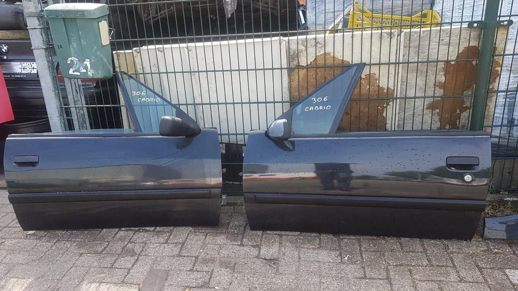 PEUGEOT 306 CABRIOLET PORTIEREN BJ 1995, Auto-onderdelen, Carrosserie en Plaatwerk, Ophalen of Verzenden, Gebruikt, Deur