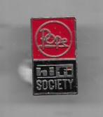 POPE SOCIETY PIN VERLICHTING GERELATEERD, Verzenden, Zo goed als nieuw, Merk, Speldje of Pin