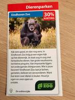Kortingsbon Voor Eindhoven Zoo, Drie personen of meer, Kortingskaart