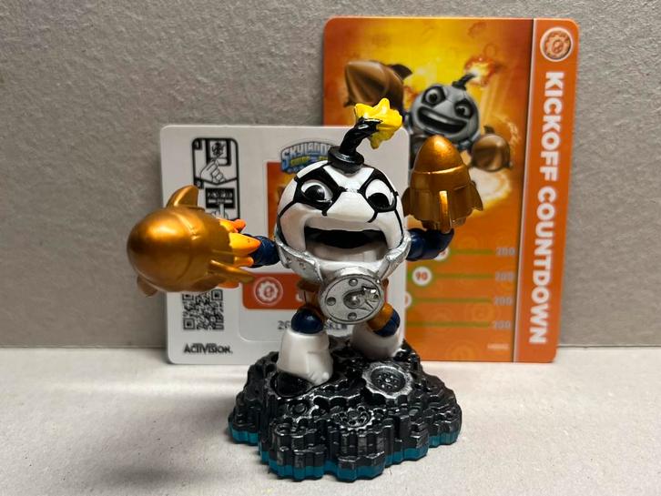 Skylanders Swap Force Kickoff Countdown mét kaart & sticker, Spelcomputers en Games, Games | Nintendo Wii U, Zo goed als nieuw