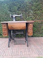 Antieke trap naaimachine singer, Ophalen of Verzenden