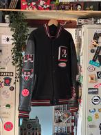 Edwin Jas - Varsity Jacket - Maat S, Zwart, Ophalen of Verzenden, Edwin, Gedragen