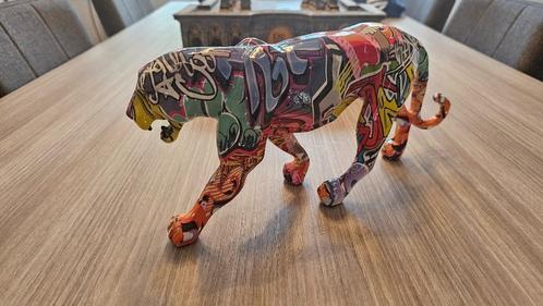 Decoratie Tijger/Jachtluipaard! Cartoon! NIEUW!, Verzamelen, Beelden en Beeldjes, Nieuw, Dier, Ophalen of Verzenden