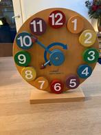 Houten Speelgoed Klok, Ophalen, Zo goed als nieuw, Taal en Lezen