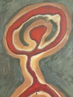 Wandbord schaal decoratie keramiek 14x25 cm, Ophalen of Verzenden