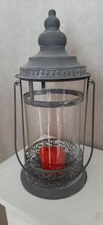 windlicht, Huis en Inrichting, 25 tot 50 cm, Ophalen of Verzenden, Zo goed als nieuw, Metaal