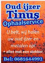 Tinus haalt uw oudijzer gratis op thuis deventer ️, Doe-het-zelf en Verbouw, IJzerwaren en Bevestigingsmiddelen, Ophalen of Verzenden