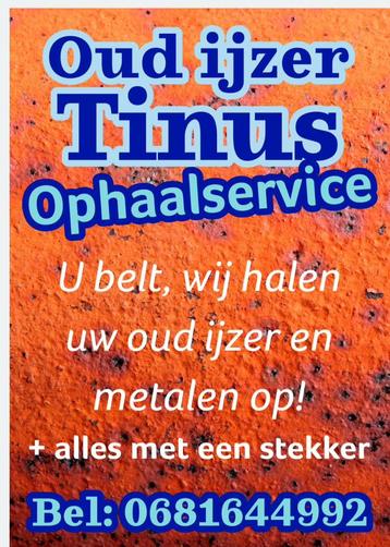 Tinus haalt uw oudijzer gratis op thuis deventer ️ beschikbaar voor biedingen