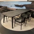 Max&Luuk tafel Lennon en stoelen Kevin, Ophalen, 6 zitplaatsen, Teakhout, Nieuw