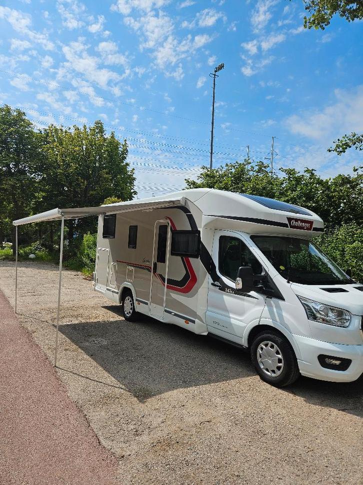 Challenger 347 GA 2.0D 125KW 2020 Grijs, Auto's, Overige Auto's, Particulier, Airbags, Airconditioning, Alarm, Android Auto, Apple Carplay