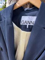 GANNI navy zomerjas/tussenjas oversize colbert model- Tien, TIEN concepts, -, Blauw, Nieuw