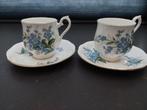 Royal Albert tweekop en schotels bone china made in Engeland, Ophalen of Verzenden, Zo goed als nieuw, Kop en/of schotel