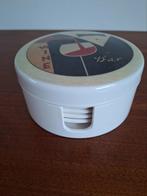 Pimpernel melamine onderzetters retro cocktail, Ophalen of Verzenden, Zo goed als nieuw, Glas of Kopje