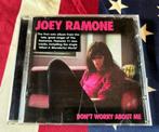 JOEY RAMONE / DON'T WORRY ABOUT ME (c) 2002 Sanctuary, Singer-songwriter, Zo goed als nieuw, Verzenden