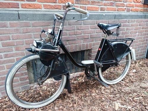 Te koop originele Solex koffertje met blauw kenteken, Fietsen en Brommers, Brommers | Solex, Gebruikt, Ophalen