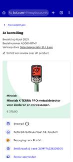 Minelab x terra pro metaaldetector nieuw, Hobby en Vrije tijd, Metaaldetectors, Ophalen of Verzenden, Nieuw, Minelab, Instelbare gevoeligheid
