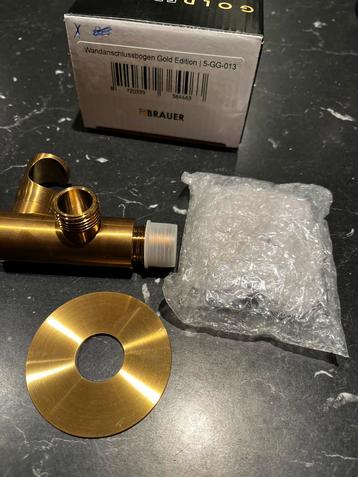 Brauer wand-aansluitbocht – Gold Edition (nieuw in doos)  beschikbaar voor biedingen