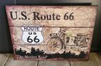 Houten borden. Motor, route 66, Ophalen of Verzenden, Nieuw