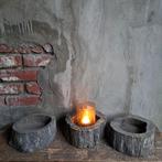 1x Sober landelijk houten boomstam bak bakje schaal *Etage3*, ., Nieuw, Ophalen of Verzenden, .