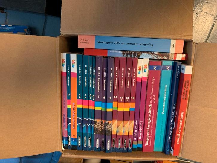 Jellema 2, 7, 8, 9, 11, 12a en B en 13 (2e & 3e druk), Boeken, Studieboeken en Cursussen, Zo goed als nieuw, HBO, Beta, Ophalen of Verzenden