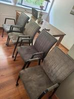 4 eetkamerstoelen, Ophalen, Zo goed als nieuw, Overige kleuren, Vier