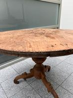 Prachtige, doorleefde eiken eettafel-onbehandeld-., Antiek en Kunst, Antiek | Meubels | Tafels, Ophalen