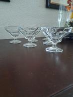 Set 6 vintage coupeglazen / champagne / ijs / dessert Italy, Ophalen of Verzenden