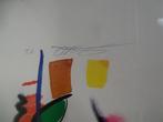 A5595 Abstract werk van Alfred Gokel in lijst, Ophalen of Verzenden