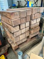 Kachelhout brandhout hardhout azobe draglineschot, Ophalen, Zo goed als nieuw, Pallet, Minder dan 200 cm
