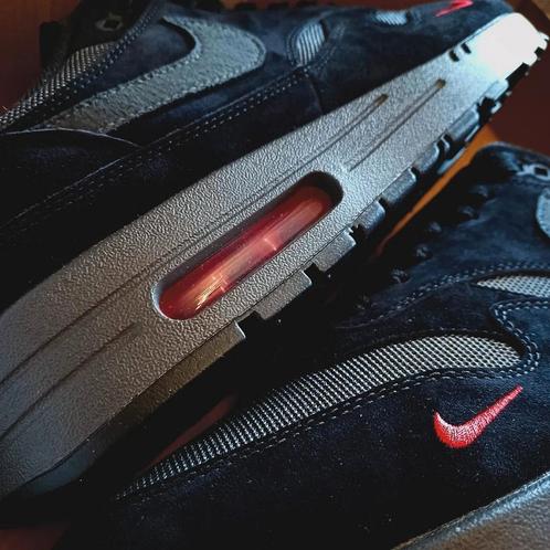 Nike Air Max 1 Bred 2.0 - 47.5 47,5, Kleding | Heren, Schoenen, Nieuw, Sneakers of Gympen, Zwart, Ophalen of Verzenden