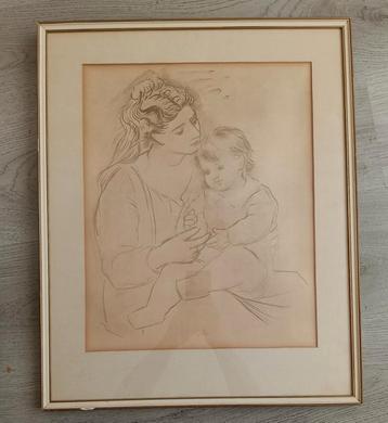 Pablo Picasso (1881-1973) - Moeder en kind  beschikbaar voor biedingen