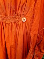 Prachtige super retro vintage oranje casual jurk, Maat 38/40 (M), Oranje, Ophalen of Verzenden, Zo goed als nieuw