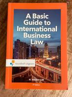 A basic guide to international business law - Wevers- 5th ed, Boeken, Ophalen of Verzenden, Zo goed als nieuw, WO