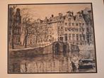 Ets Herengracht Amsterdam van Roodenburg, Antiek en Kunst, Ophalen of Verzenden