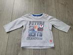 BABYFACE grijze longsleeve met opdruk maat 62 ~ MS3008, Gebruikt, Babyclub, Ophalen of Verzenden, Jongetje