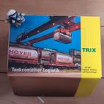 HOYER TRIX CONTAINER 3 WAGONS SET, Hobby en Vrije tijd, Modeltreinen | H0, Gelijkstroom, Trix, Ophalen of Verzenden, Nieuw