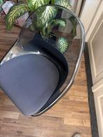 4 Plastic Stoelen - Set, Ophalen, Kunststof, Gebruikt, Zwart