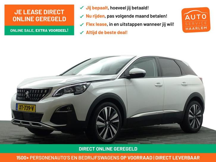 Peugeot 3008 1.2 PureTech Allure Aut- Sfeerverlichting, Carp, Auto's, Peugeot, Bedrijf, Te koop, ABS, Adaptive Cruise Control