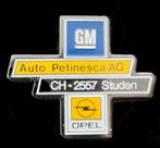 Opel- Auto Petinesca AG pin, Verzamelen, Verzenden, Nieuw, Transport, Speldje of Pin
